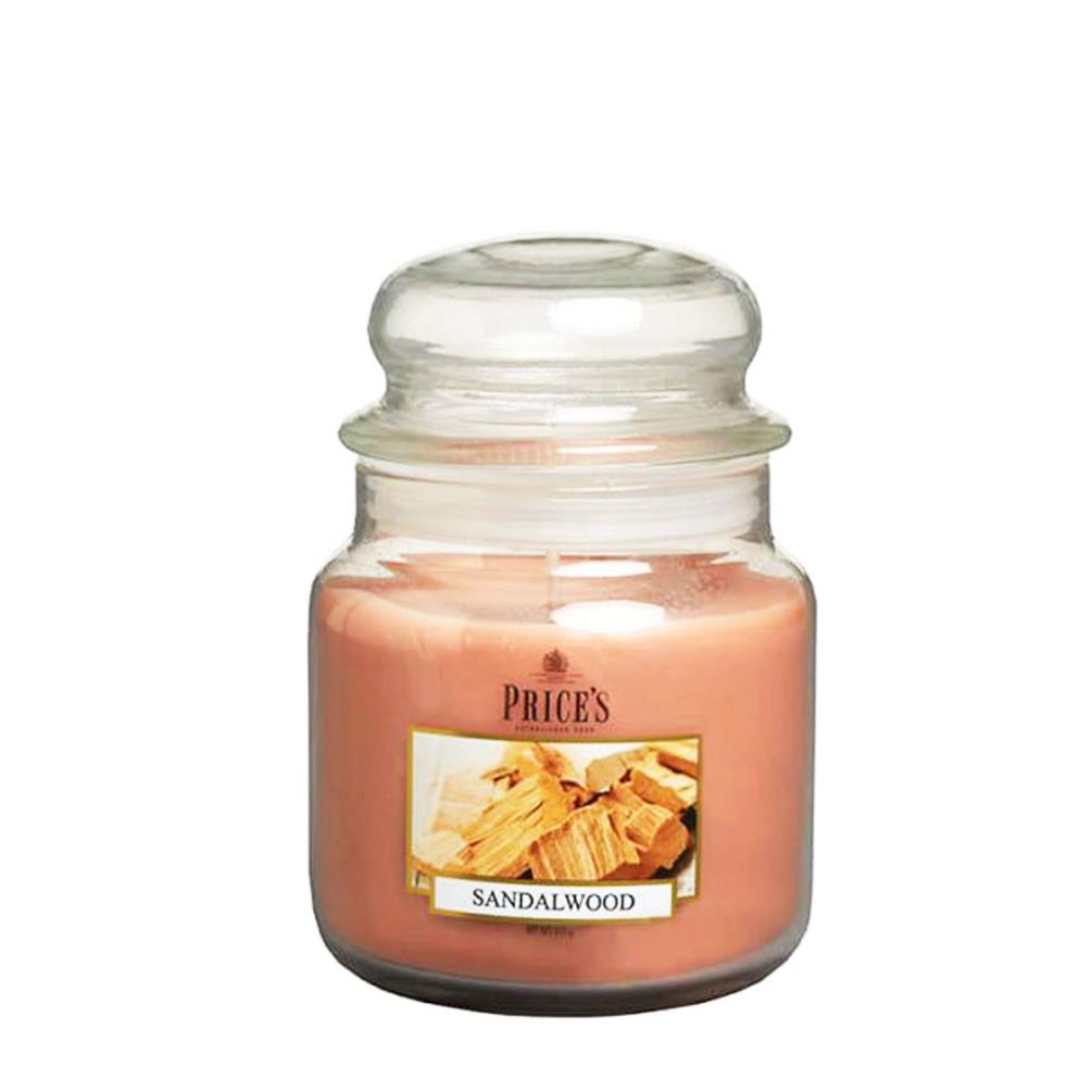 Price's Sandalwood Medium Jar Candle £14.39